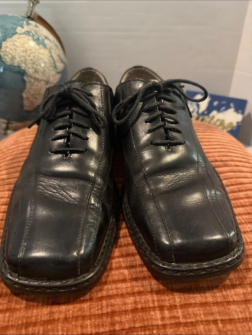 Stacy Adams smooth black